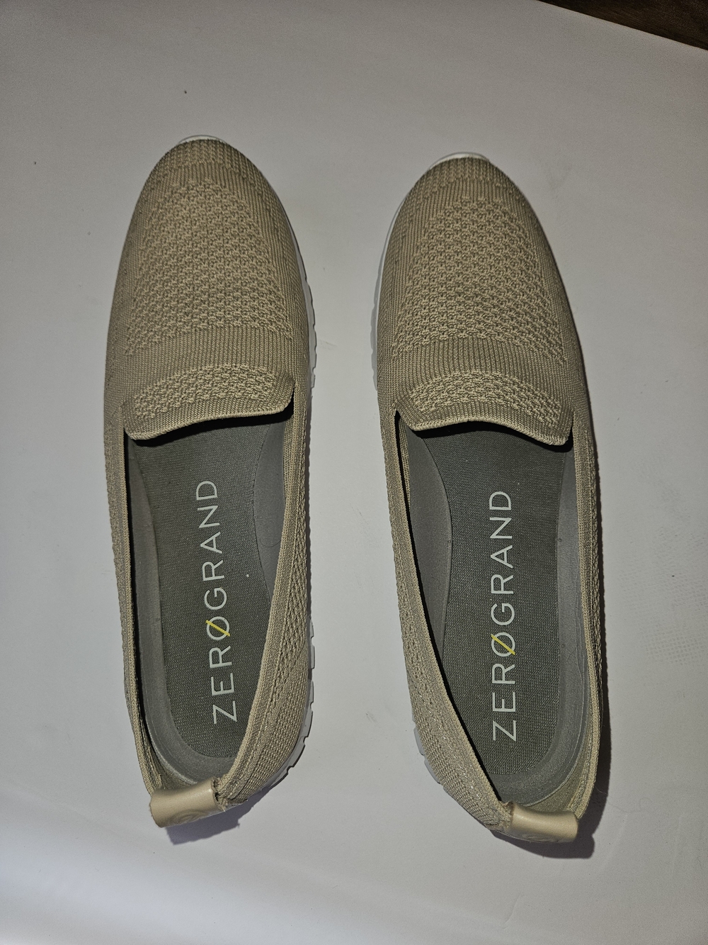 Cole Haan ZERØGRAND Knit Slip-On Loafer in Beige